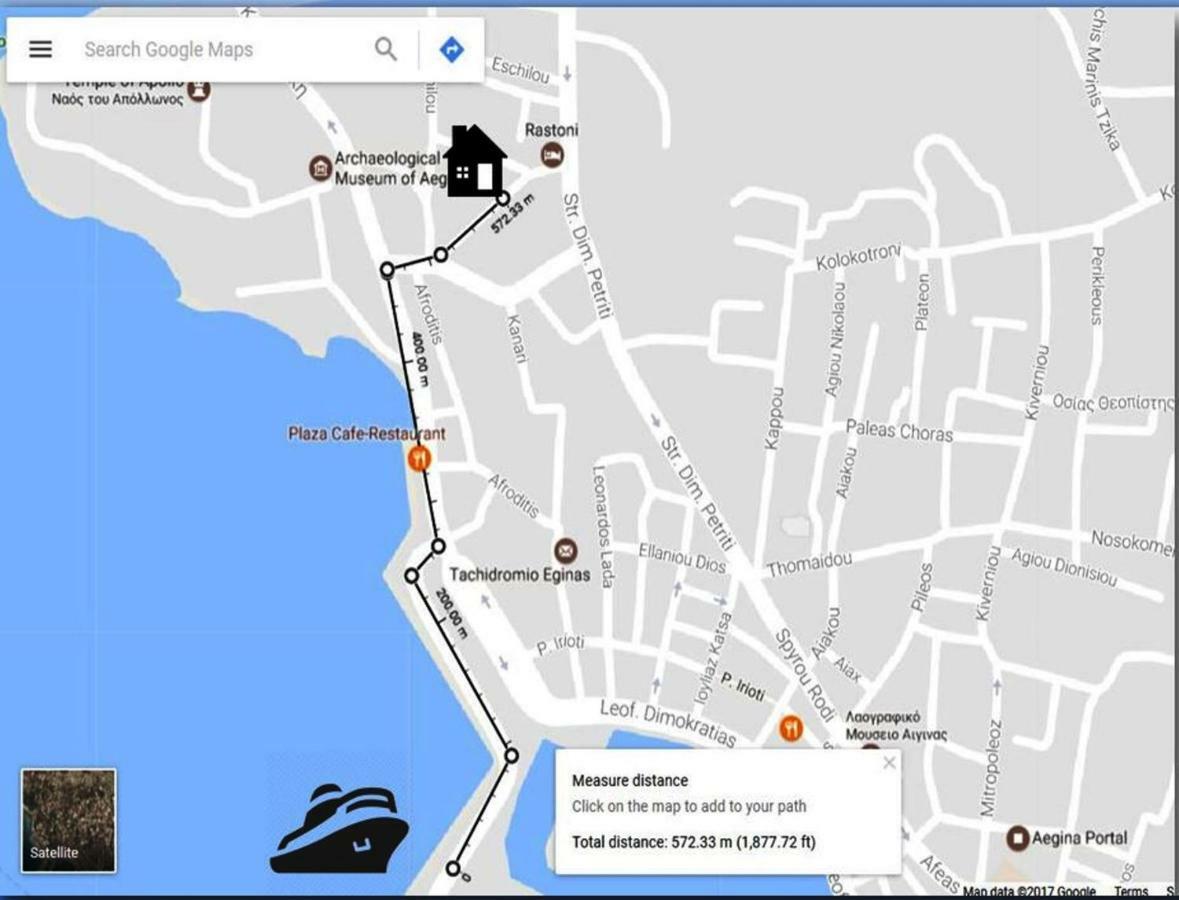 Aegina Town, Summer House Экстерьер фото